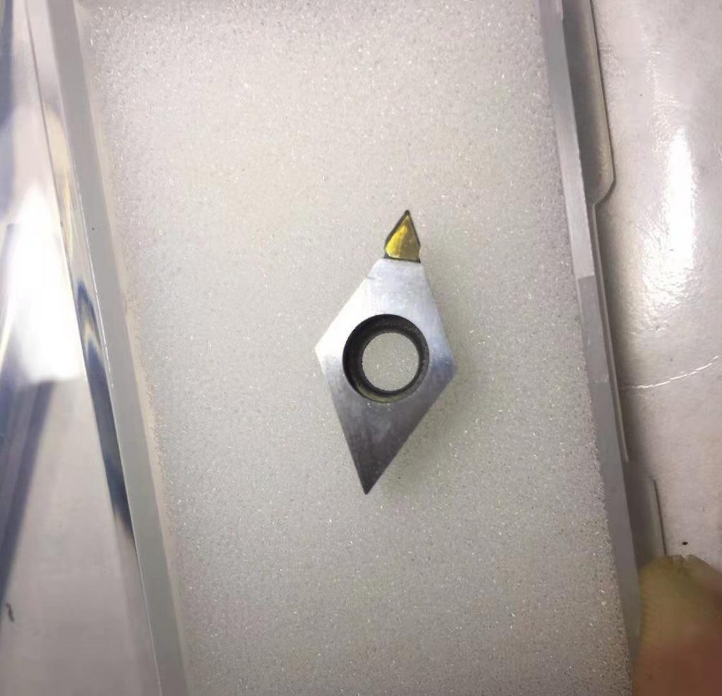 单晶金刚石MCD钻石数控刀片-龙星刀具