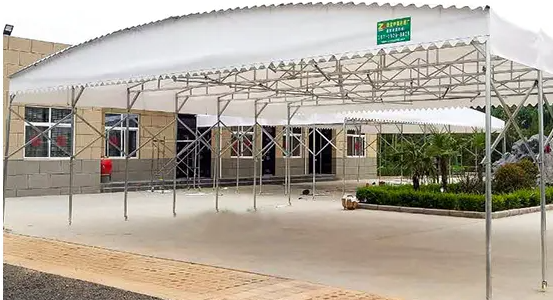 太仓电动推拉雨棚使用过程中有哪些优势?太仓推拉雨棚的性能特点是什么?-标兵传动网